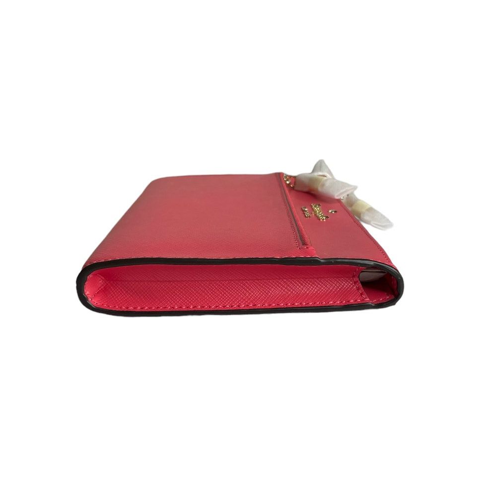 Kate Spade Kate Spade Staci Dark Water Medium Saffiano Leather Wristlet Size ONE SIZE - 5 Thumbnail