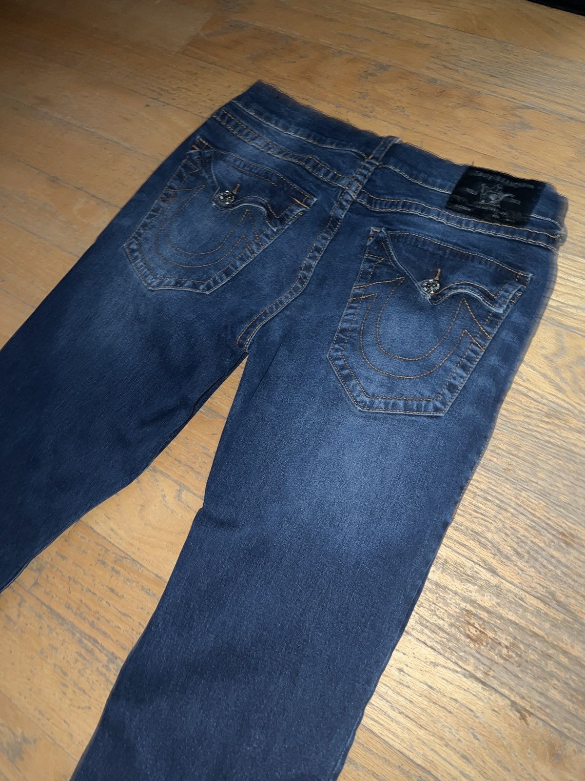 Polo Ralph Lauren × True Religion True religion blue Ricky fit denim jeans Size US 34 / EU 50 - 1 Thumbnail