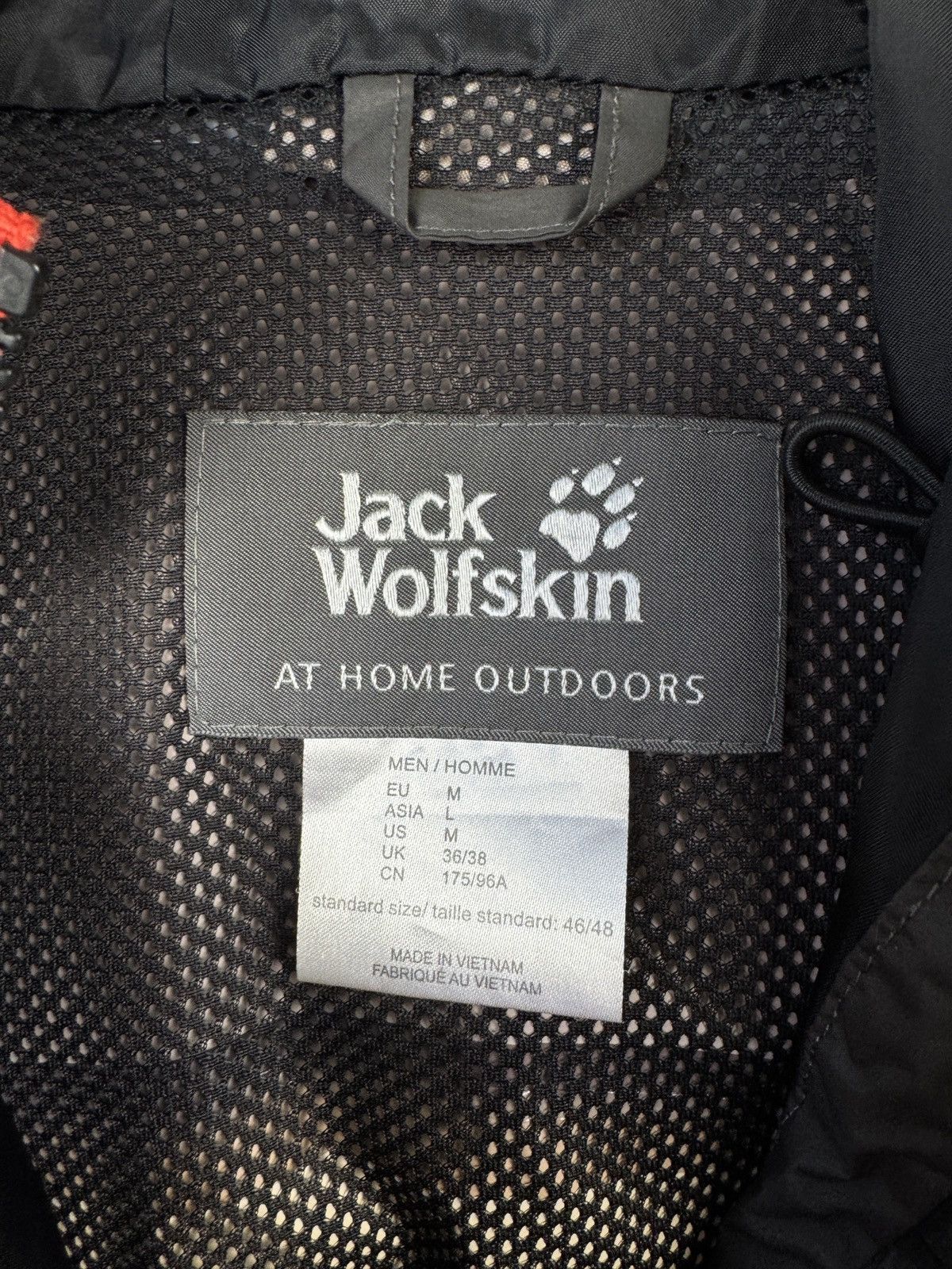 Jack Wolfskin Jack Wolfskin Windbreaker Jacket Texapore Air Outdoor Size M Size US M / EU 48-50 / 2 - 7 Thumbnail