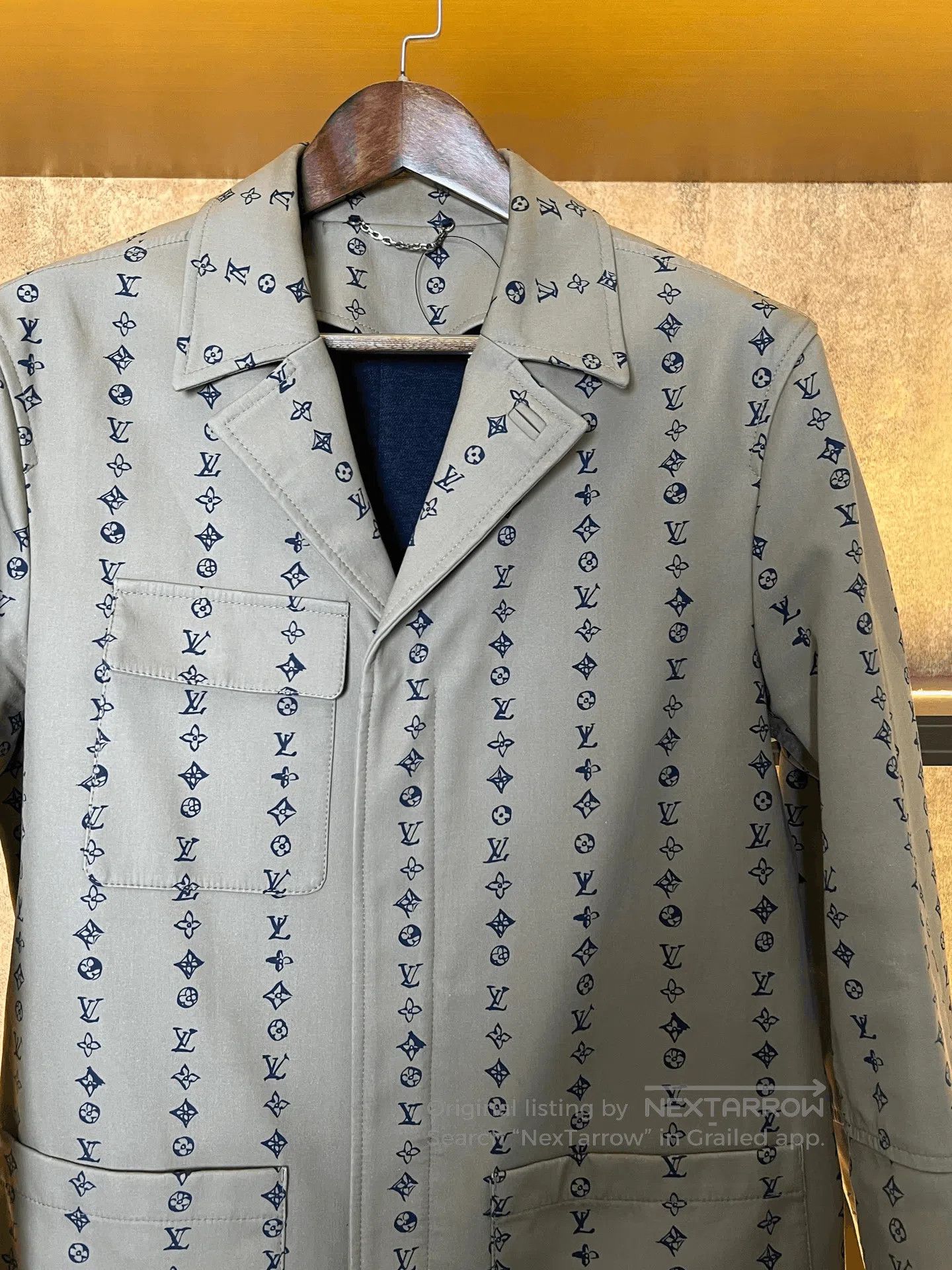 Louis Vuitton LV All-Over Print Coat. Size US S / EU 44-46 / 1 - 3 Thumbnail