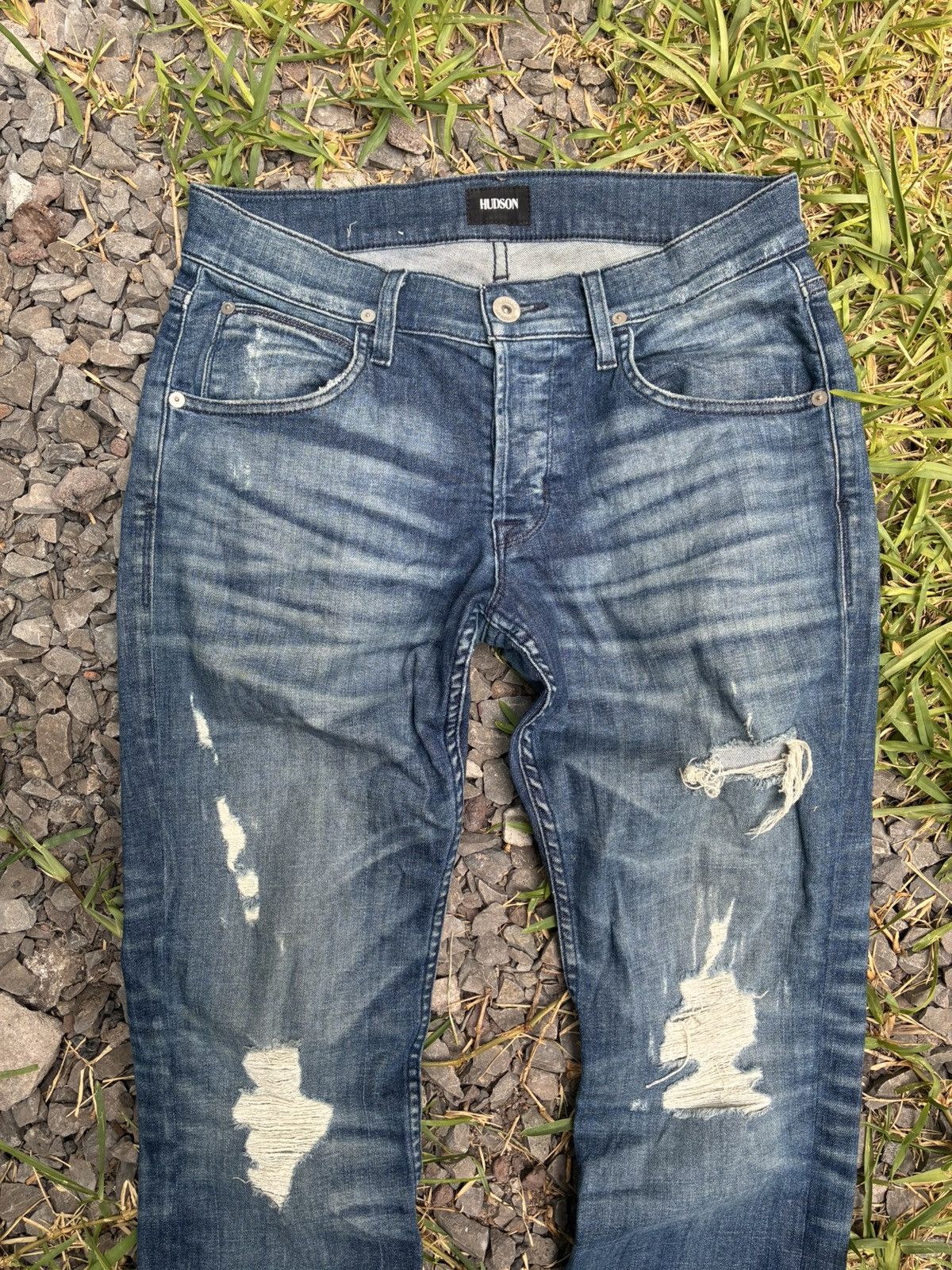 Hudson Hudson jeans distressed Size US 29 - 3 Thumbnail