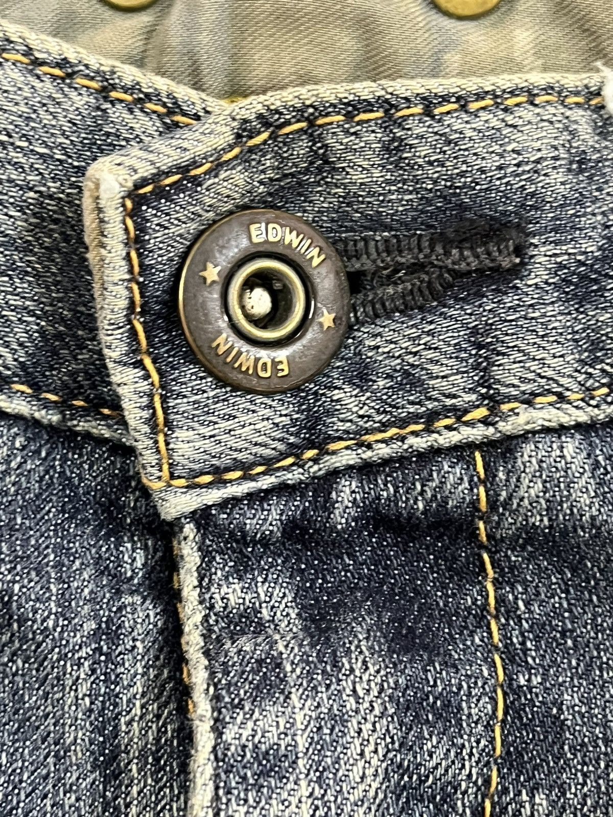 4GSELLER × Edwin Vintage Edwin E Function Baggy Cargo Denim Size US 39 - 12 Thumbnail