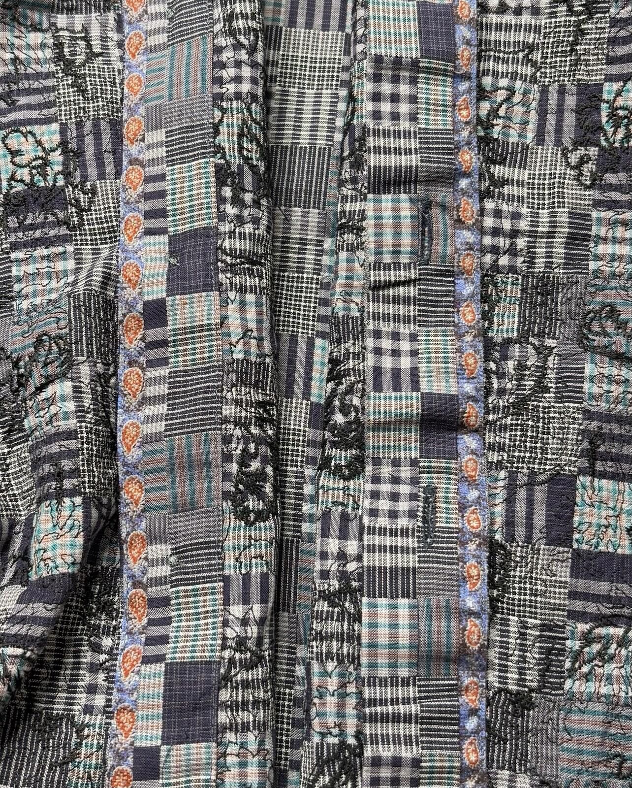 Robert Graham Robert Graham Shirt Mens S Classic Fit Embroidered Patchwork Size US S / EU 44-46 / 1 - 7 Thumbnail