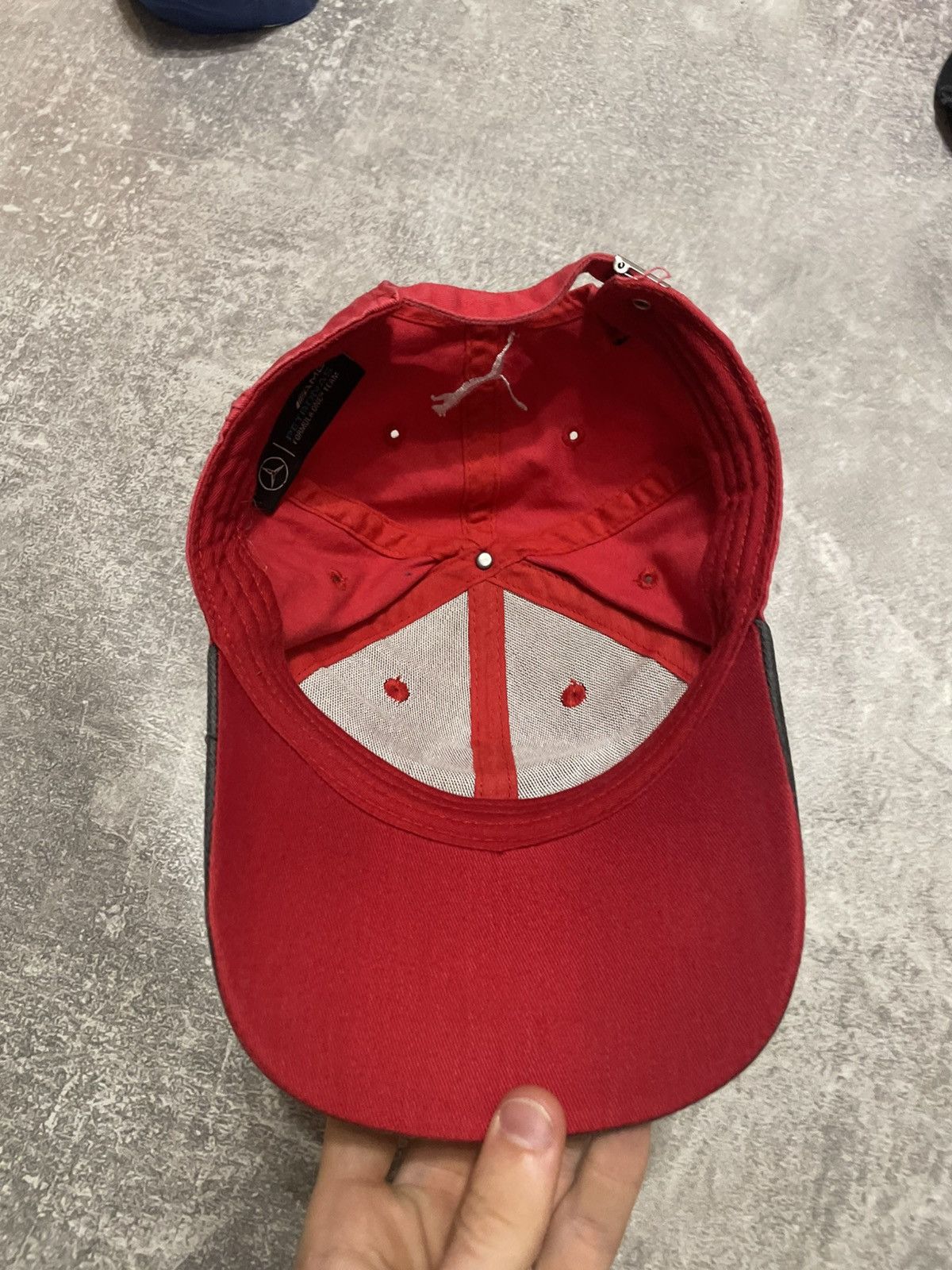 Formula 1 × Mercedes-Benz × Puma Vintage Mercedes Benz AMG Petronas Lewis Hamilton Racing Cap Size ONE SIZE - 7 Thumbnail