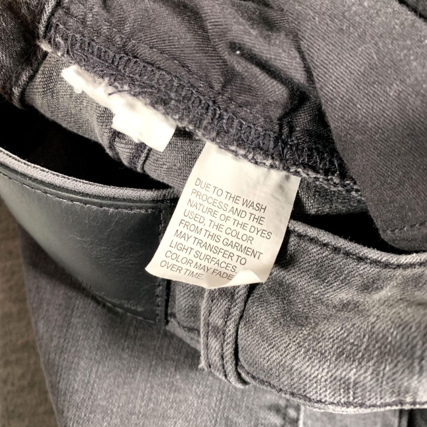 Madewell VINTAGE Madewell Jeans Womens 26 Gray Curvy High Rise Skinny Distressed Raw Hem Denim Size 26" / US 2 / IT 38 - 7 Thumbnail