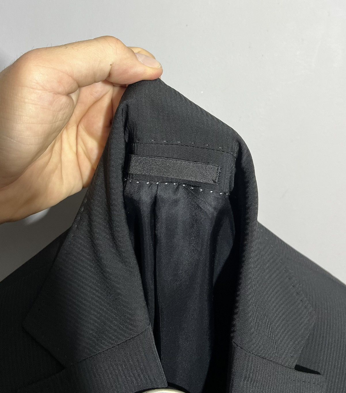 Versace Collection Two Button Black Blazer