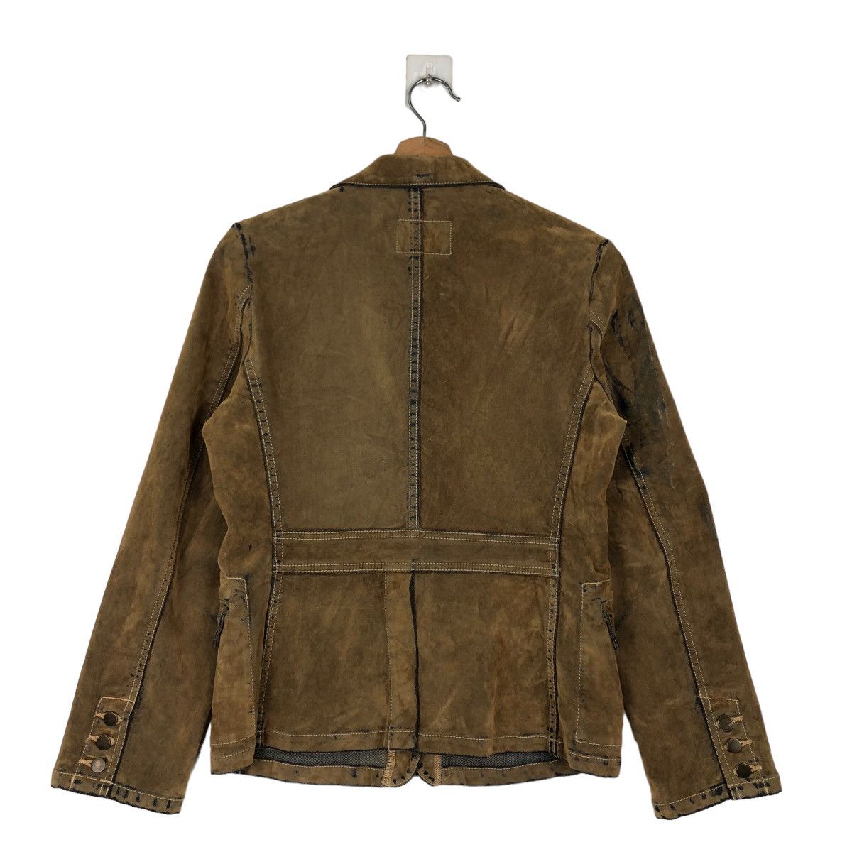 Japanese Brand 🔥ISSEY MIYAKE JAPAN MUTE DISTRESSED JACKET Size US S / EU 44-46 / 1 - 7 Thumbnail