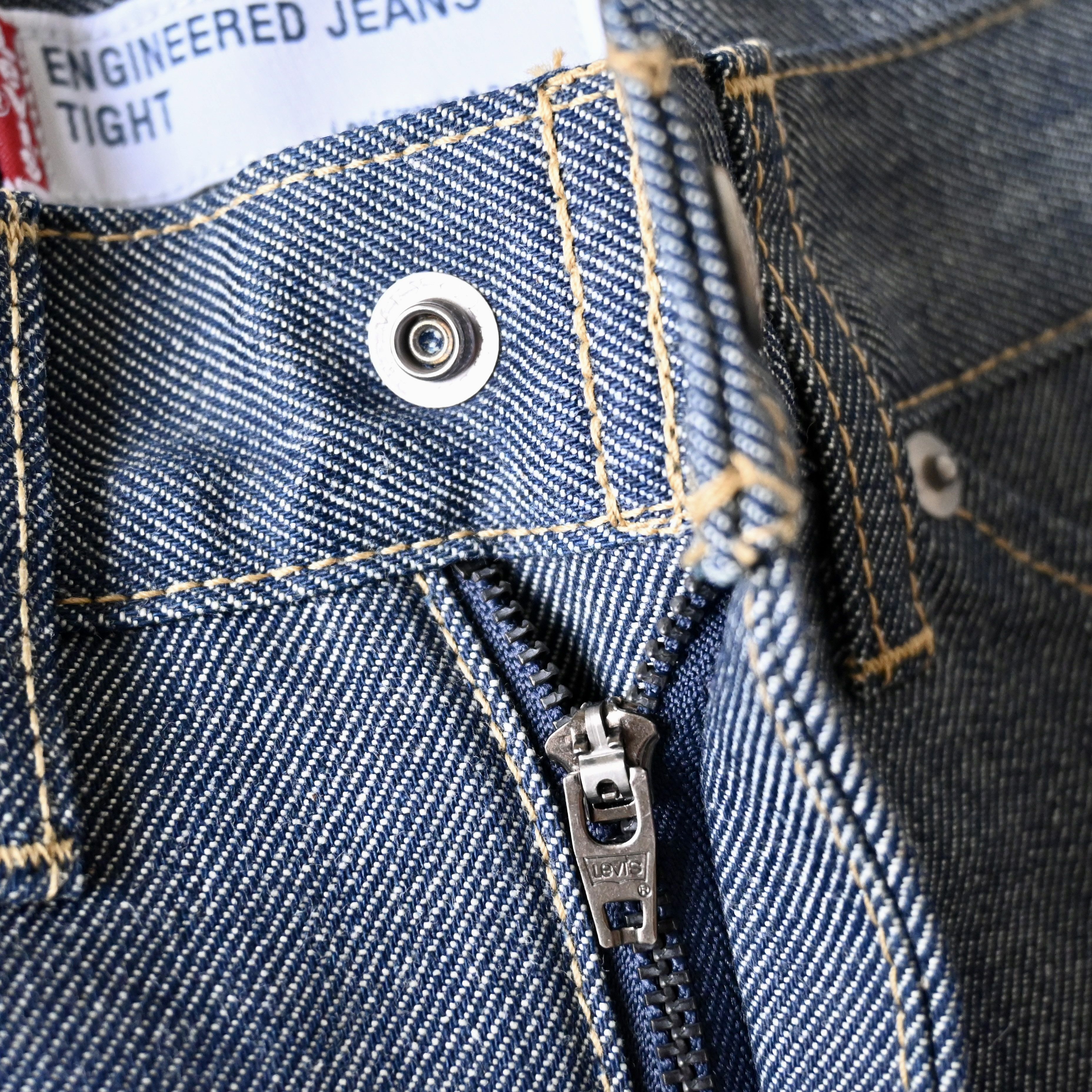 Levi's DEADSTOCK 2000s Levi's ENGINEERED JEANS "TIGHT FIT" Size 28" / US 6 / IT 42 - 15 Thumbnail
