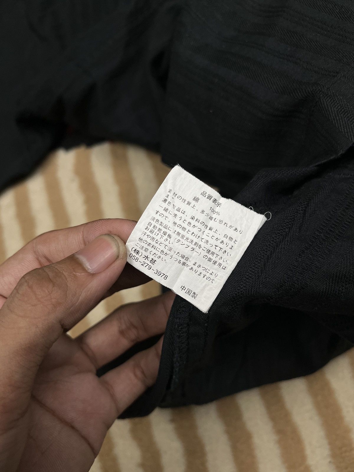 Japanese Brand D’Homme A Homme Black Zipper Shirt Size US M / EU 48-50 / 2 - 9 Thumbnail