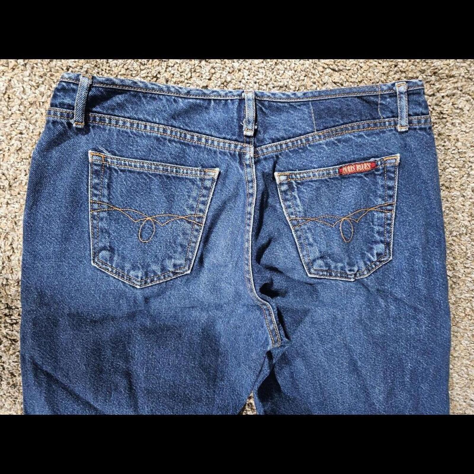 Other Paris Blues Women's Jeans Flare/Bell Bottoms APPROX 30x30 Size 30" / US 8 / IT 44 - 8 Thumbnail