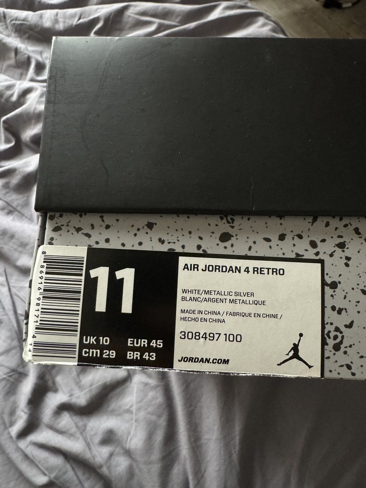 Jordan Brand Jordan 4 Rétro Pure Money Size Us 11 / Eu 45 Size US 11 / EU 44 - 20 Thumbnail