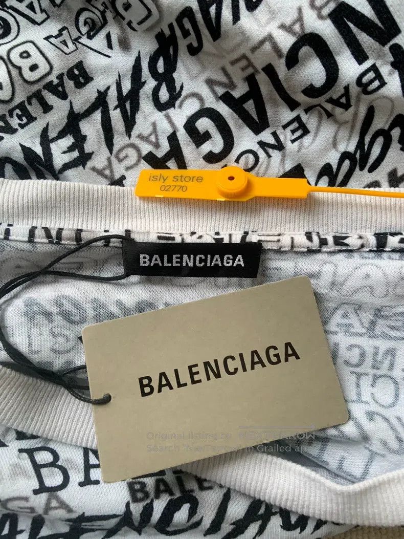 Balenciaga Balenciaga Graffiti Bullet Spray Full Print Hoodie Long Sl Size US M / EU 48-50 / 2 - 5 Thumbnail