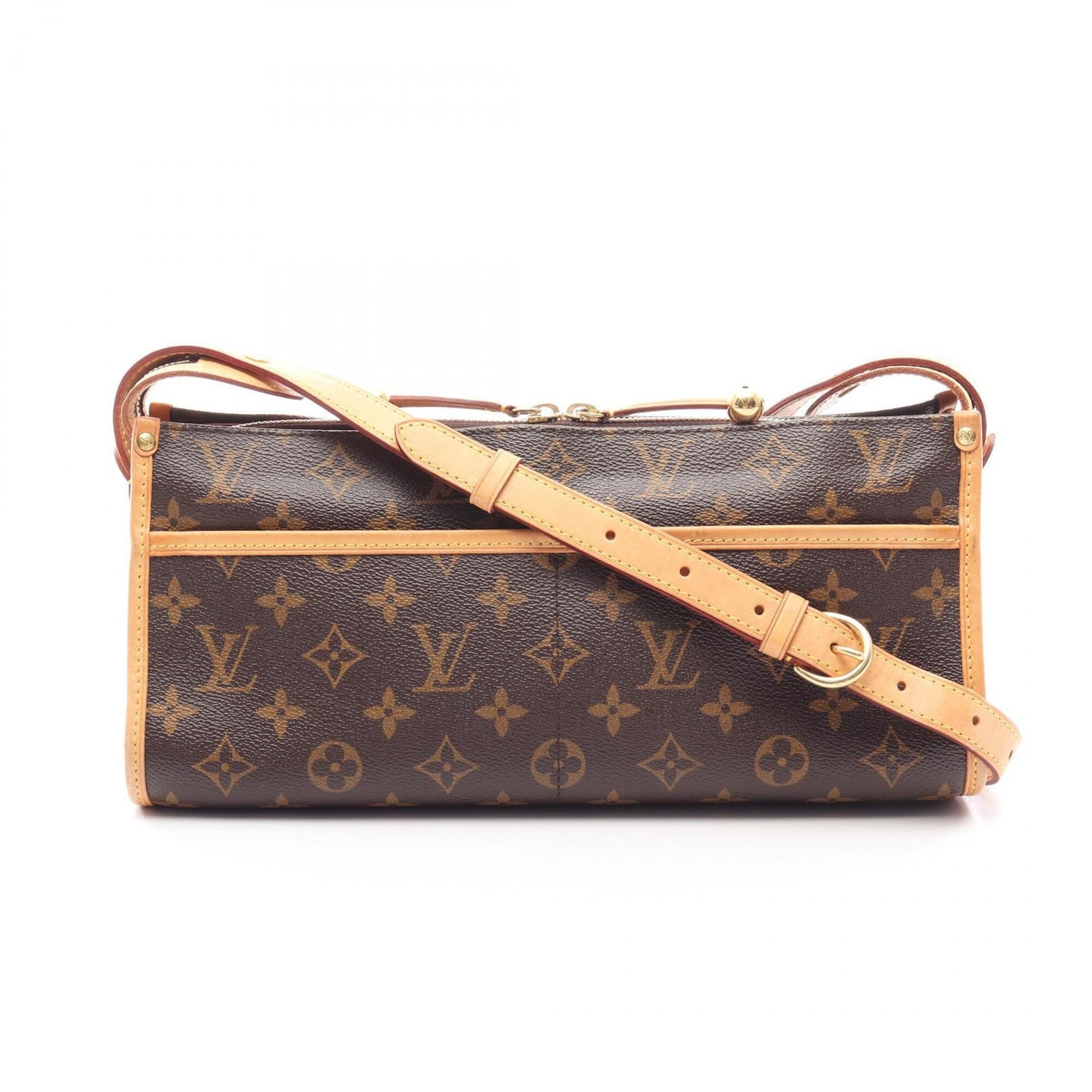 Louis Vuitton Louis Vuitton Popincourt Long Shoulder Bag/Handbag, Coated Canvas and Leather, Monogram Pattern, Women's, Brown, M40008 Size ONE SIZE - 1 Thumbnail