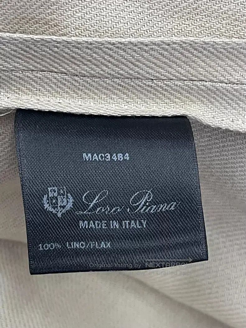 Loro Piana Loro Piana Linen Collar Shirt Size S / US 4 / IT 40 - 4 Thumbnail