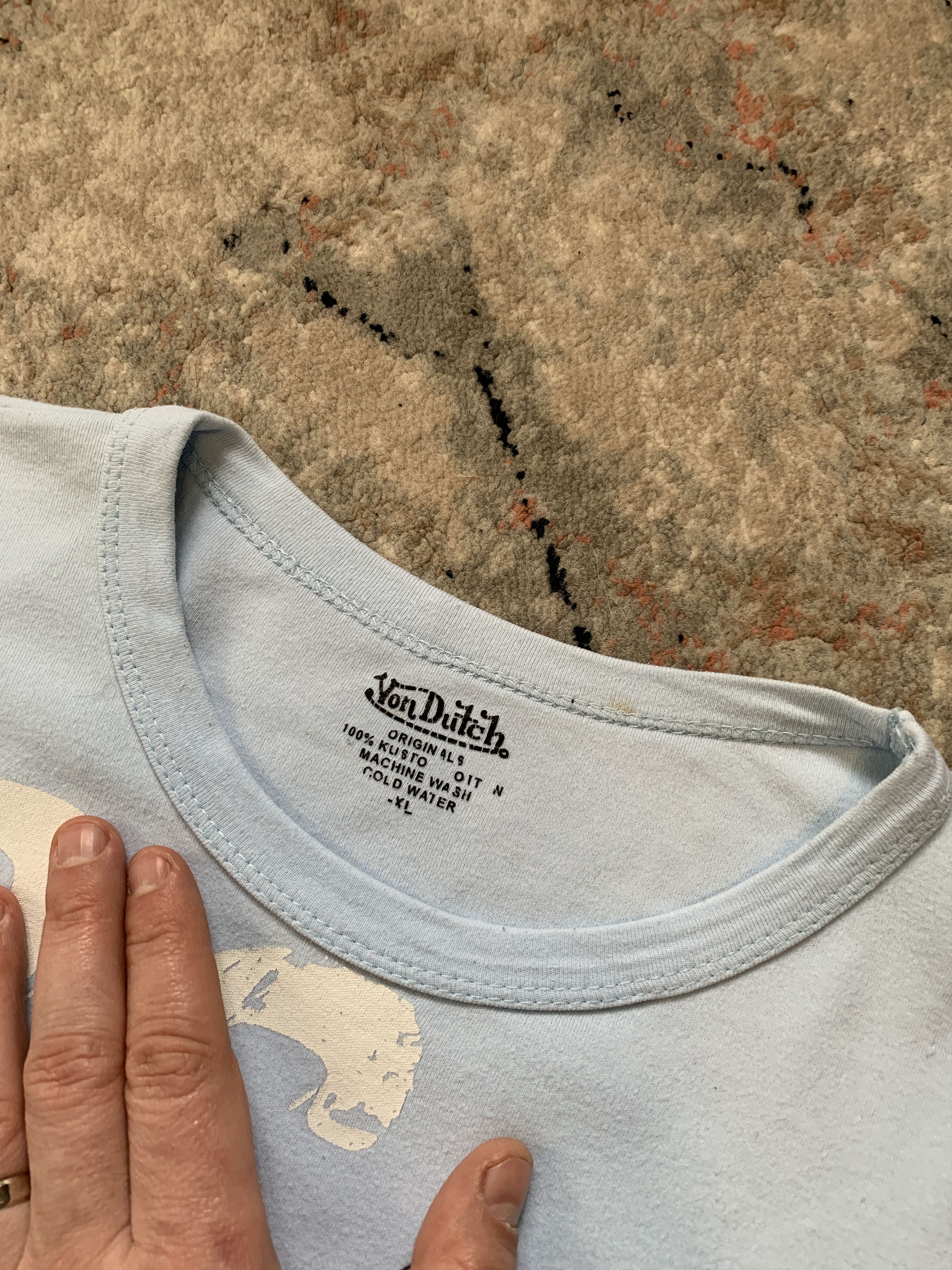 Vintage × Von Dutch Von Dutch Vintage Tee Size US XL / EU 56 / 4 - 4 Thumbnail