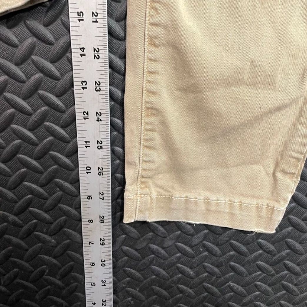 American Eagle Outfitters American Eagle Chino Pants Mens 29/30 Slim Straight Khaki Brown Extreme Flex 30in Inseam Size US 29 - 6 Thumbnail