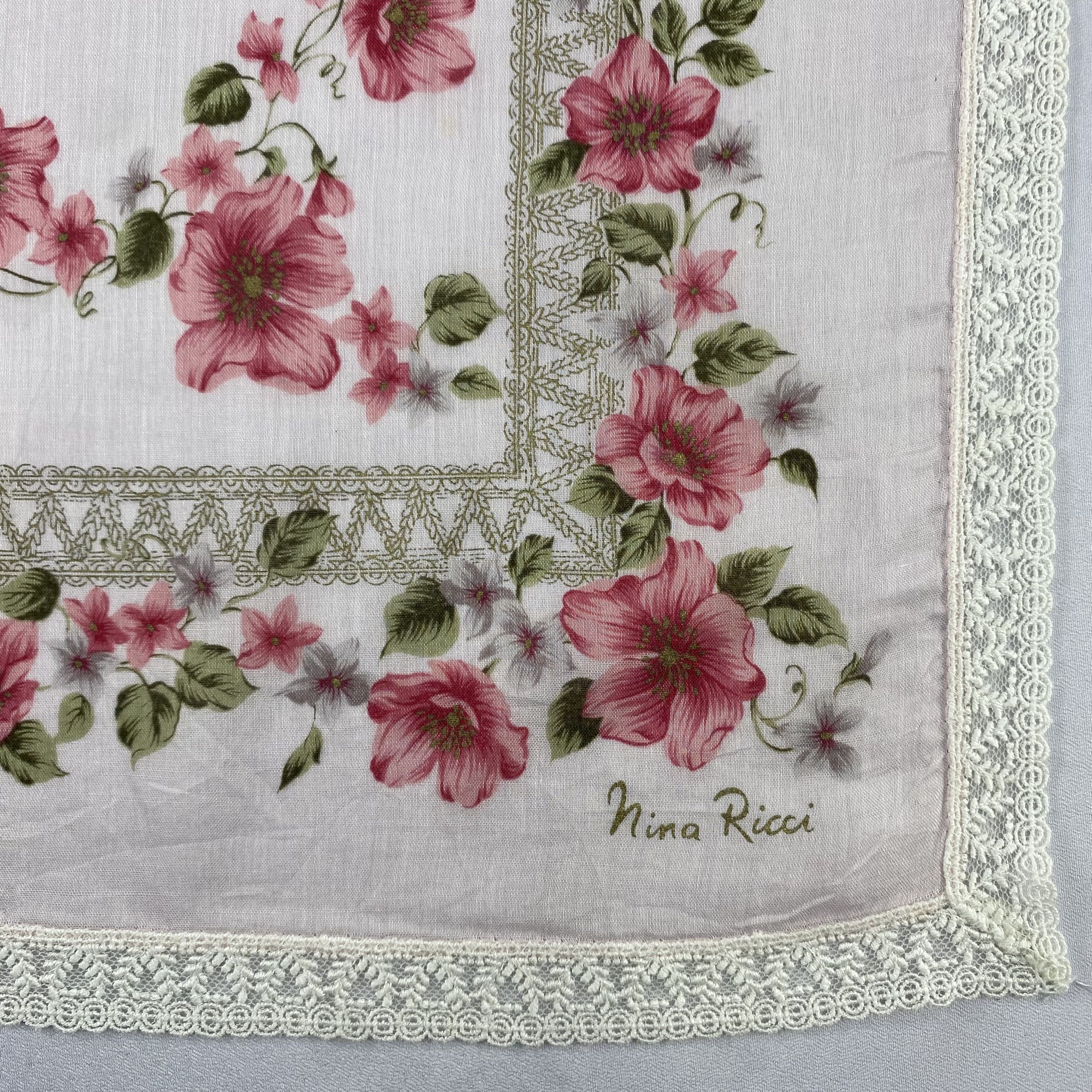 Nina Ricci Nina Ricci Handkerchief / Bandana / Neckerchief C909 Size ONE SIZE - 5 Thumbnail