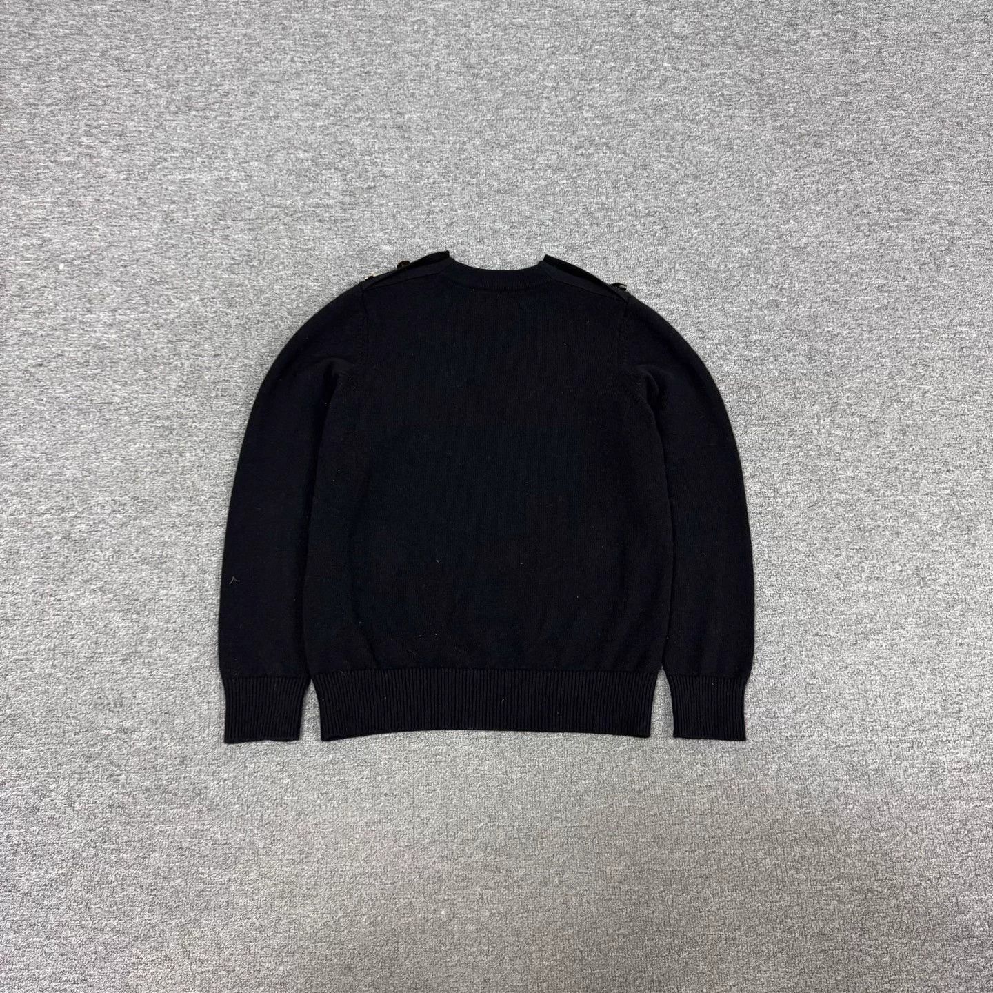 Givenchy Givenchy Gold Button Wool Sweater XS Size XS / US 0-2 / IT 36-38 - 2 Thumbnail