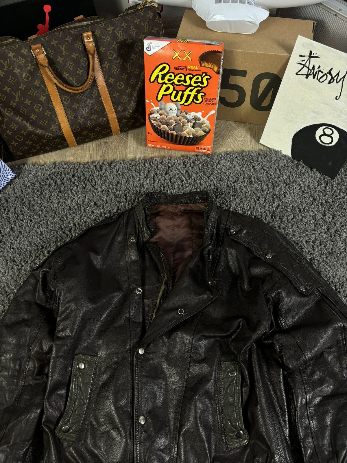 Vintage Vintage Real Leather Asymmetrical Motorcycle Jacket Black Size US L / EU 52-54 / 3 - 4 Thumbnail