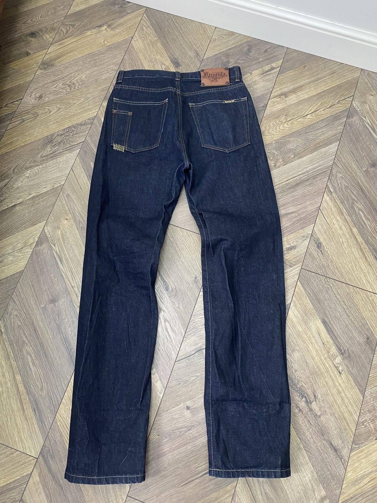 Designer × Vintage Vintage Rumble 59 Denim pants Size US 32 / EU 48 - 10 Thumbnail