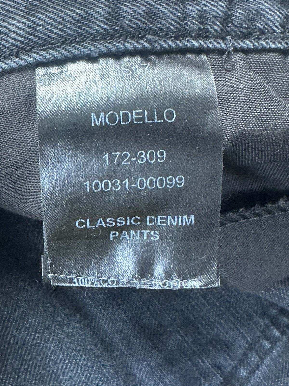 Raf Simons SS17 Modello classic denim pants black Size US 32 / EU 48 - 10 Thumbnail