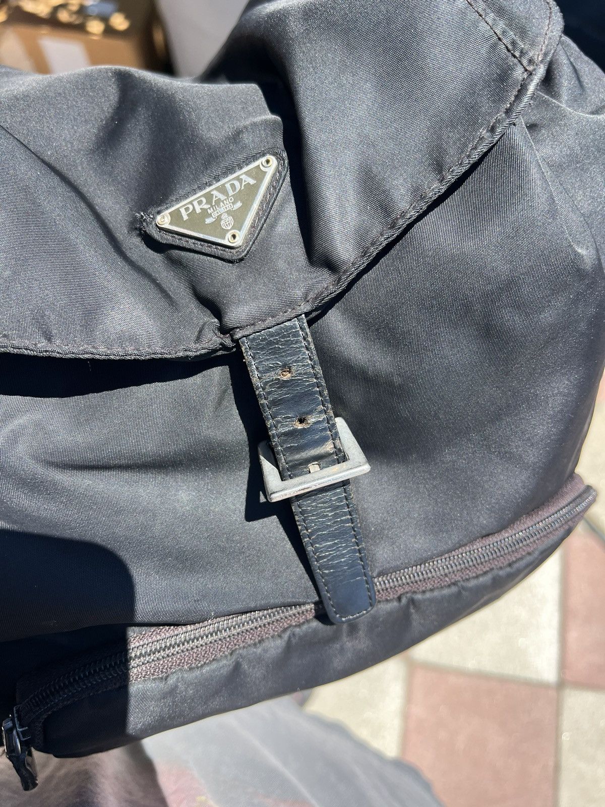 Prada Vintage Prada Bag Size ONE SIZE - 7 Thumbnail