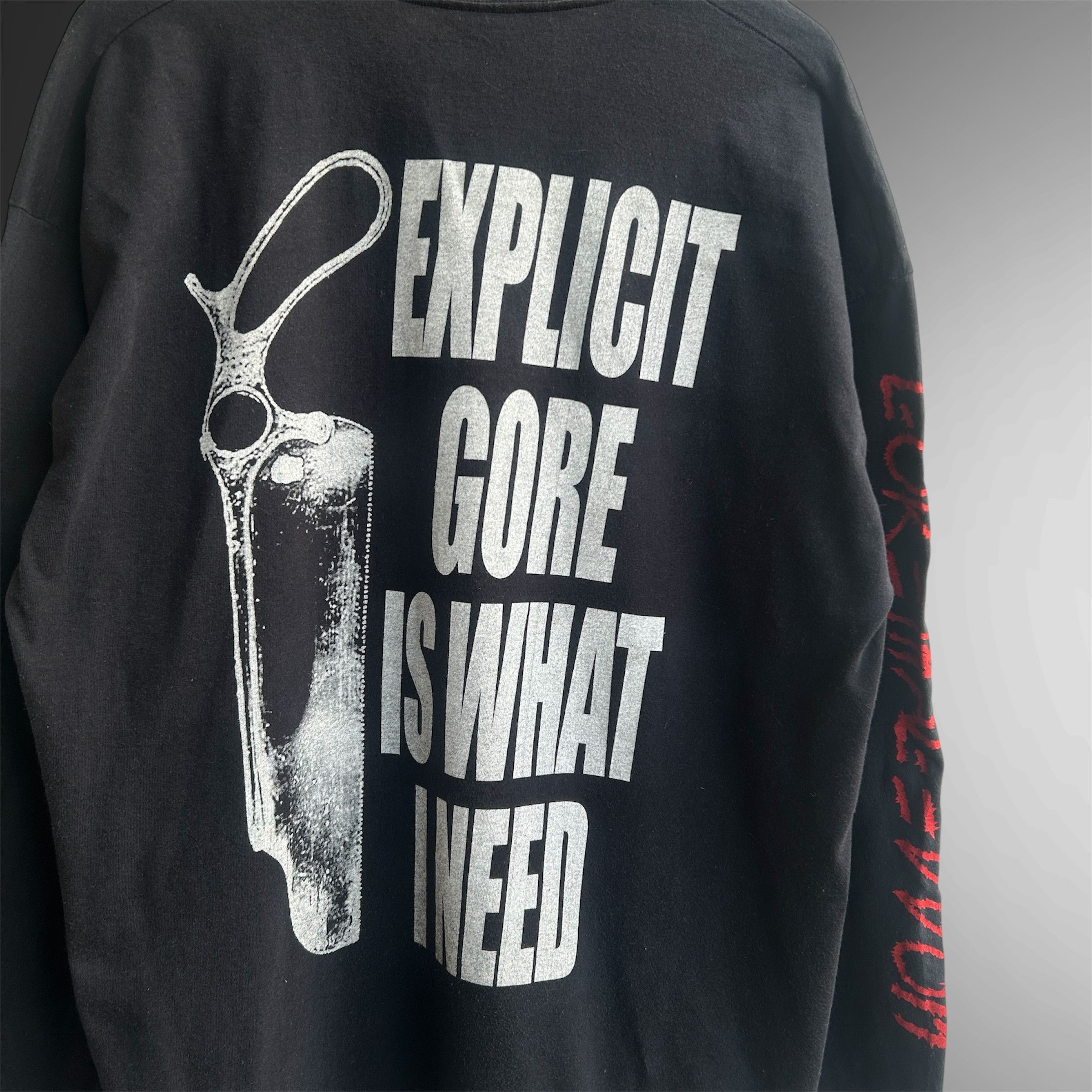 Vintage Vintage Aborted Explicit Gore is what I need Size US XL / EU 56 / 4 - 4 Thumbnail