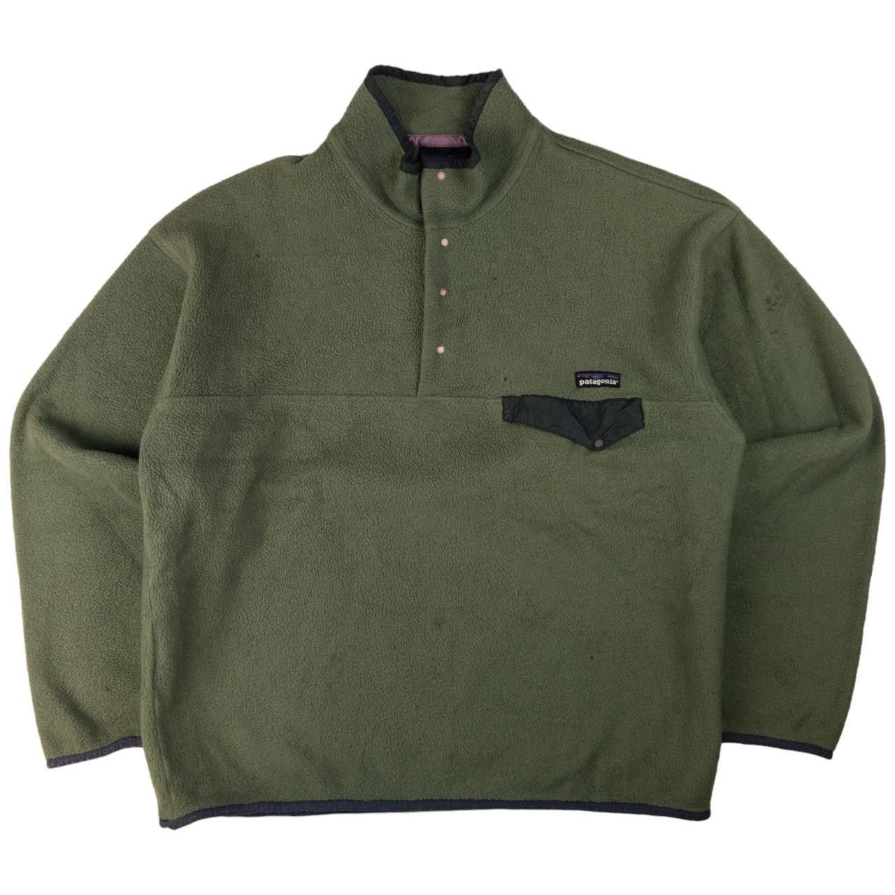 Patagonia Vintage Patagonia Snap T Button Fleece Sweatshirt Size L Size US L / EU 52-54 / 3 - 1 Thumbnail