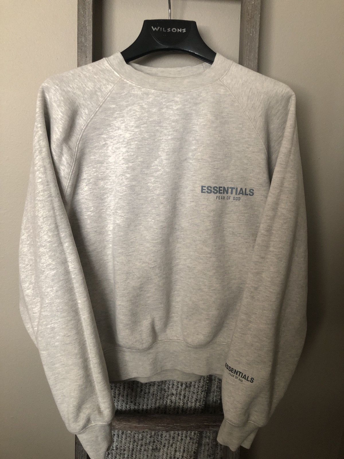 Fear of God FOG Essentials xs Crewneck Sweatshirt | Grailed 