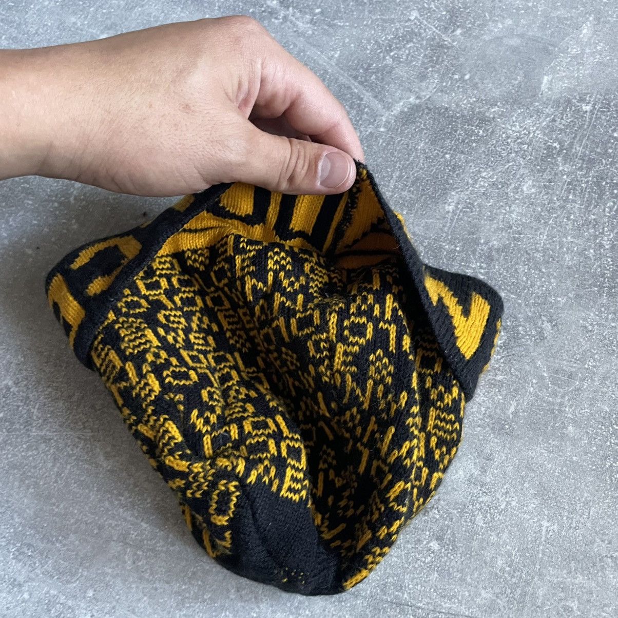 Vintage 90s Dolce Gabbana hat cap beanie monogram DG old rap wu og Size ONE SIZE - 5 Thumbnail