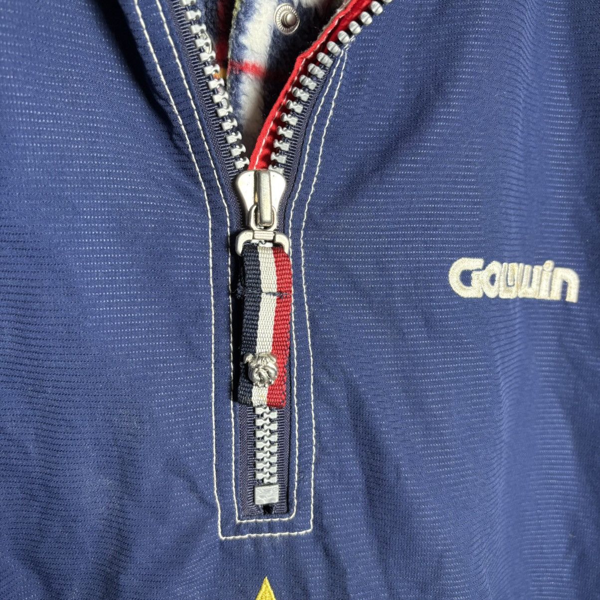 Ellesse × Goldwin Vintage Ellesse x Goldwin Bulldog Ski Hoodie Down Jacket Size US XL / EU 56 / 4 - 9 Thumbnail