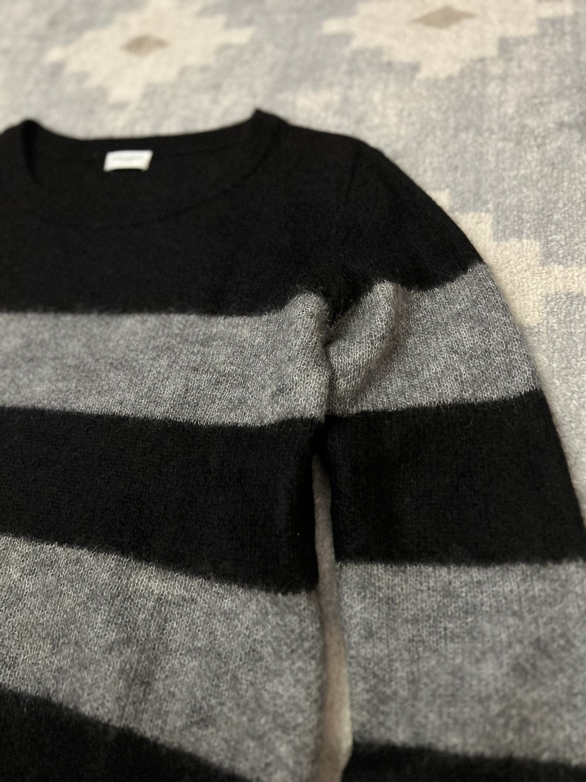 Saint Laurent Paris Saint Laurent Paris Mohair Knitwear Sweater Size US XS / EU 42 / 0 - 4 Thumbnail