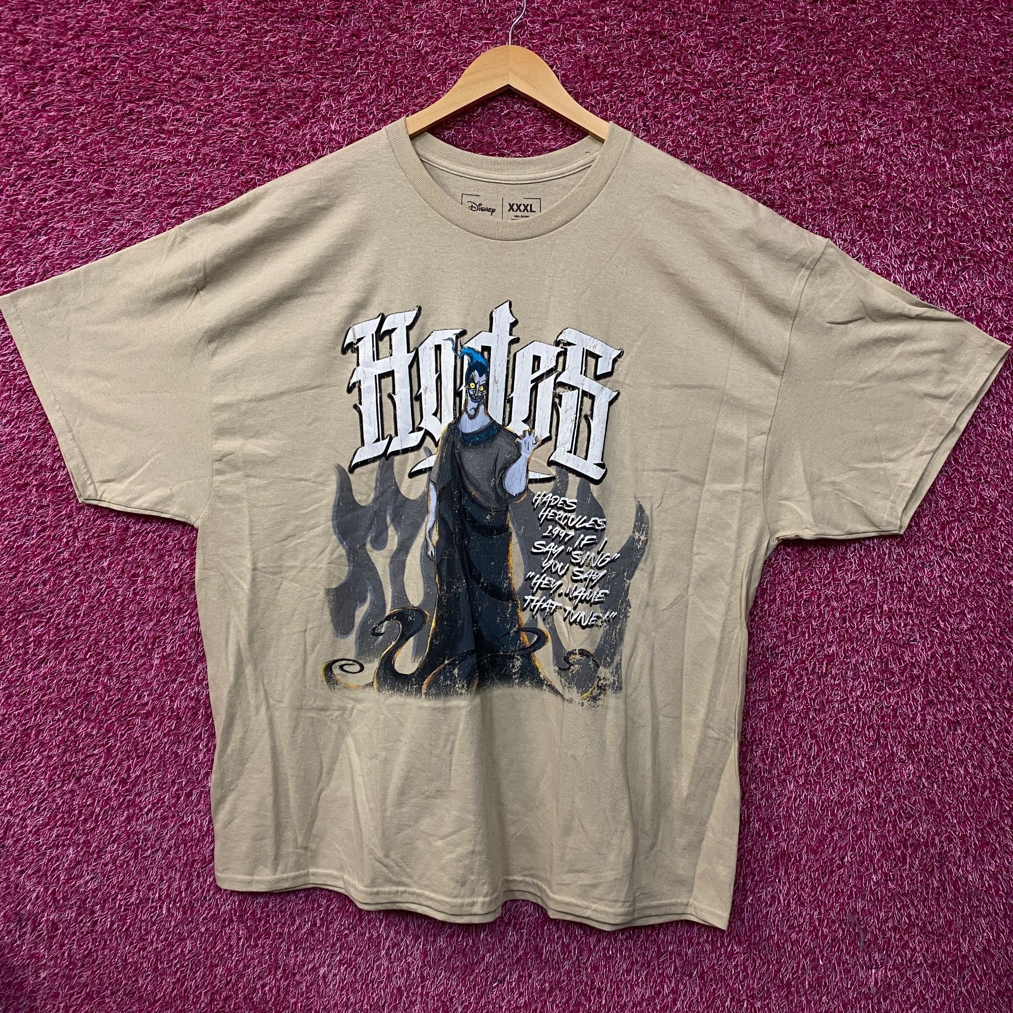 Disney Disney Hercules Hades "If I Say Sing" Oversized Graphic Tee Size US XXL / EU 58 / 5 - 3 Thumbnail