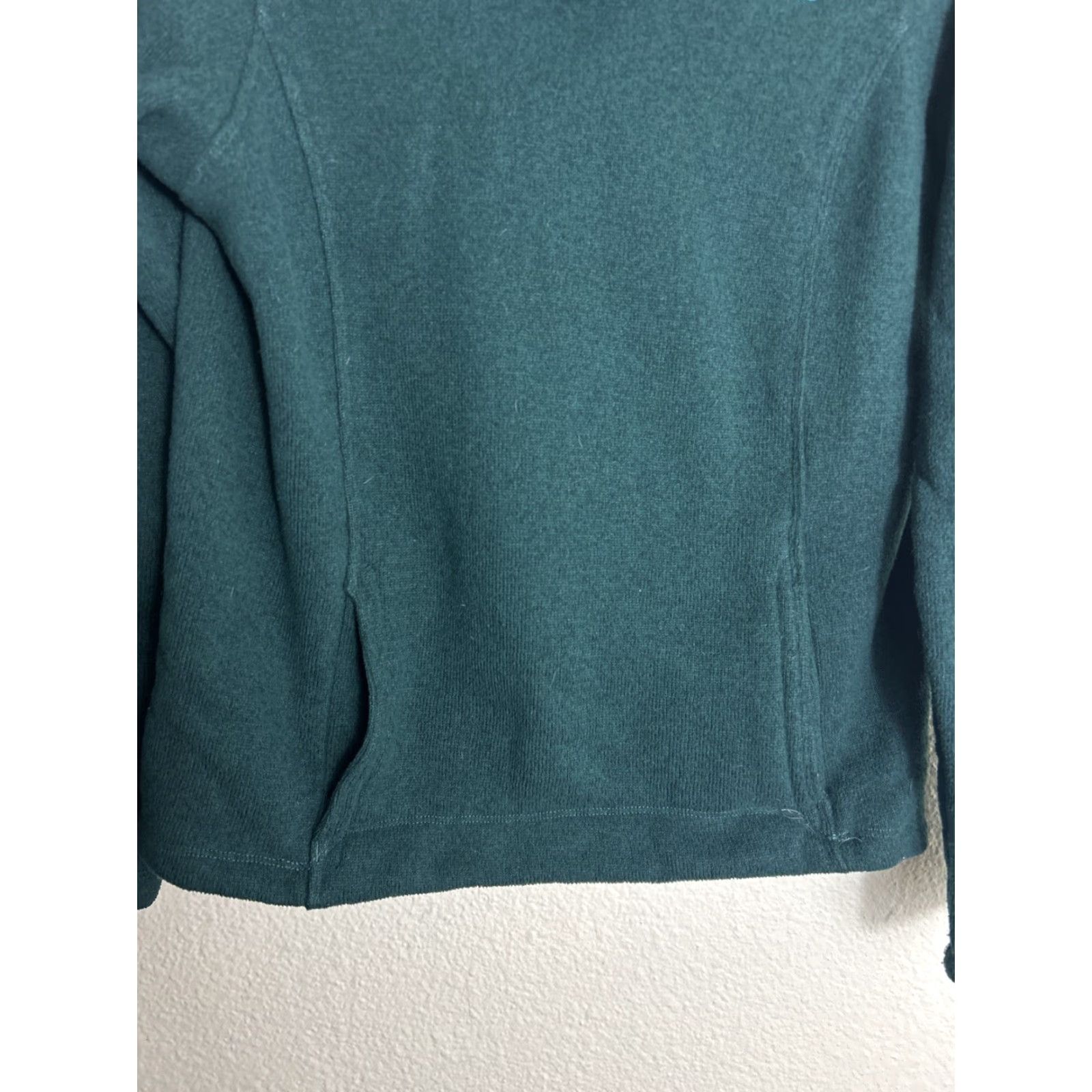 The North Face The North Face Crescent Sunset Hoodie Womens Small Green Button Pullover Size S / US 4 / IT 40 - 5 Thumbnail