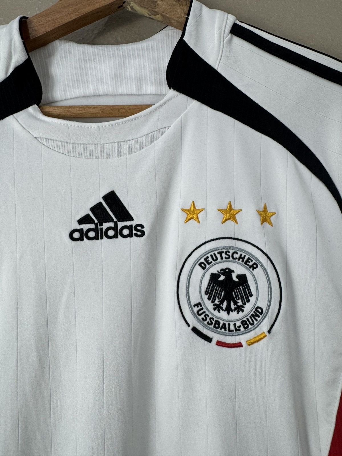 Adidas BLOKECORE ⚽️ Adidas Germany Jersey Tshirt Tee Kit Y2K 90s 00s Size US S / EU 44-46 / 1 - 3 Thumbnail