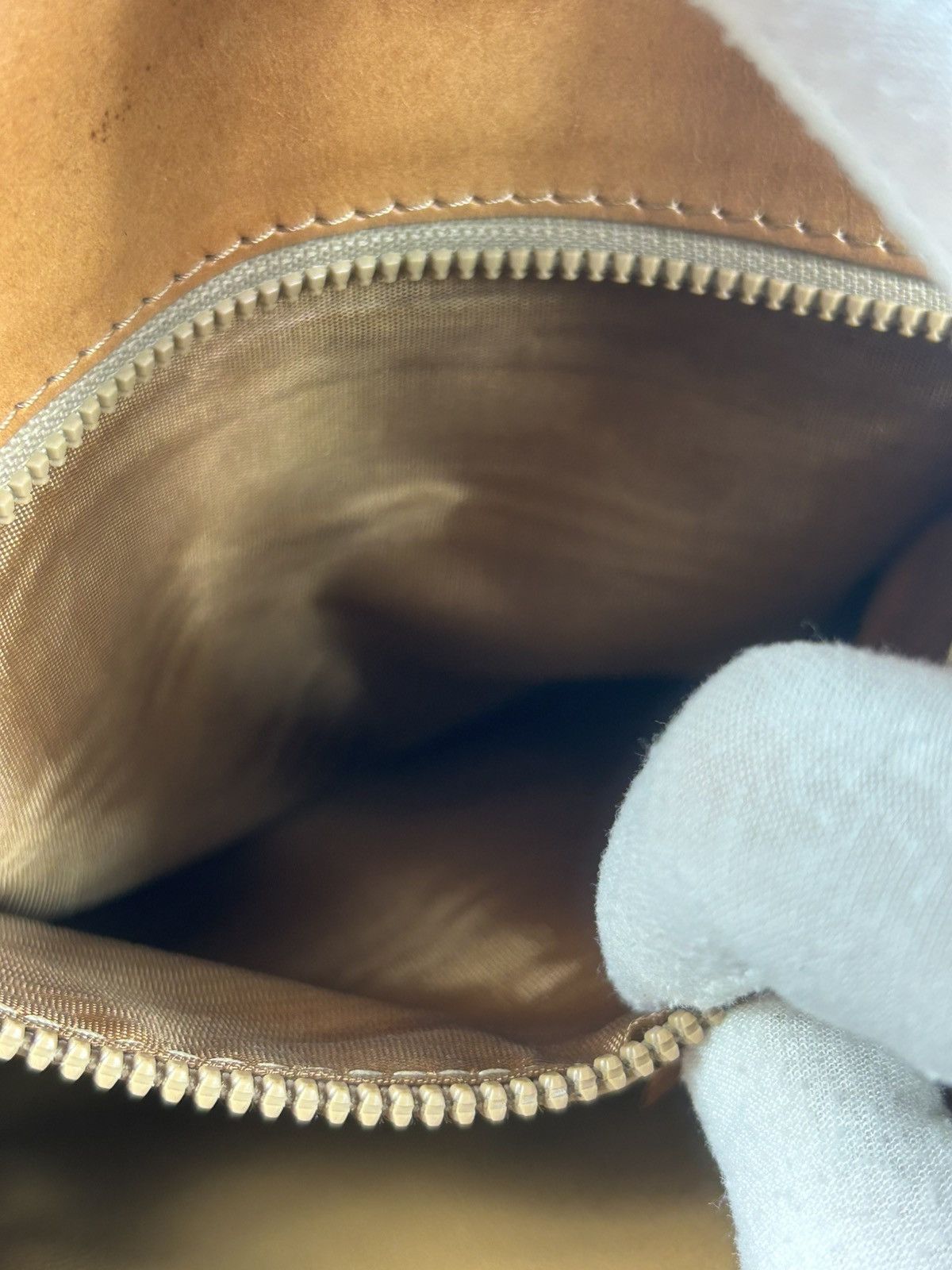 Celine Celine Macadam Leather Crossbody Bag Size ONE SIZE - 11 Thumbnail