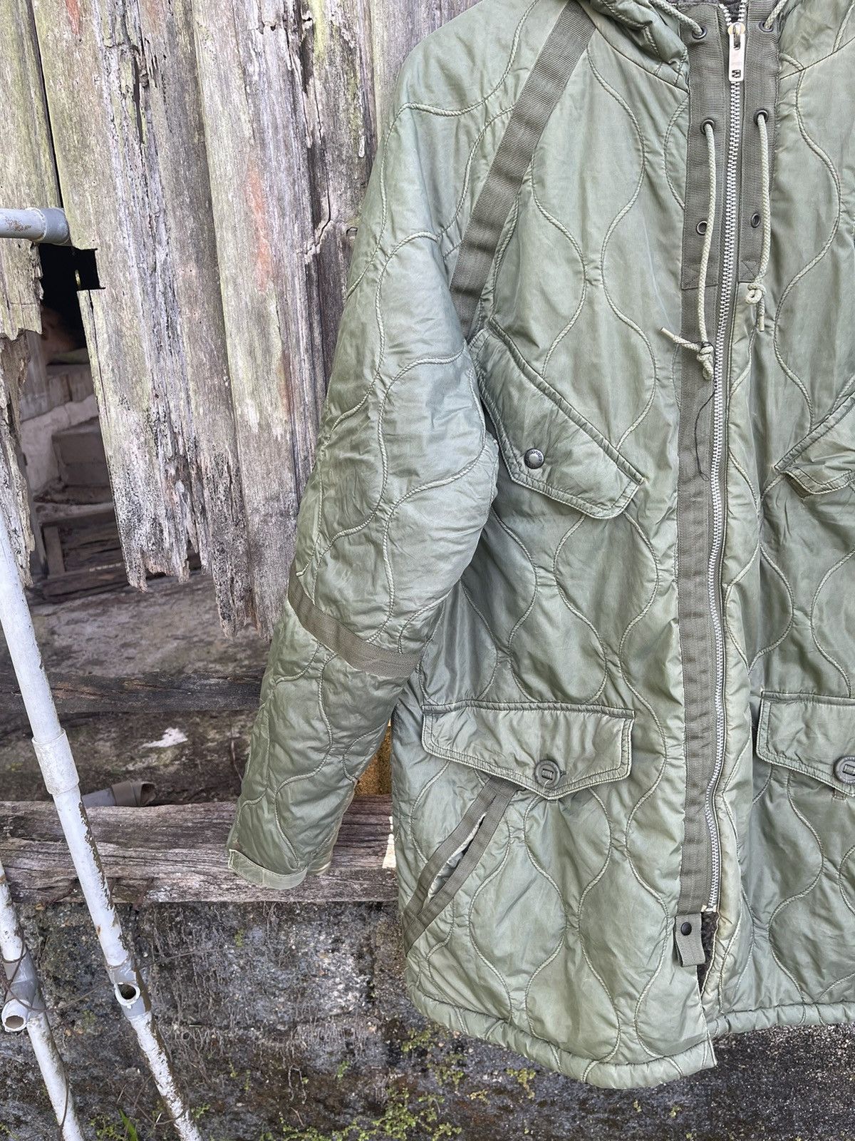 Avirex Vintage Avirex Quilted Liner Parka Jacket Size L Size US L / EU 52-54 / 3 - 4 Thumbnail