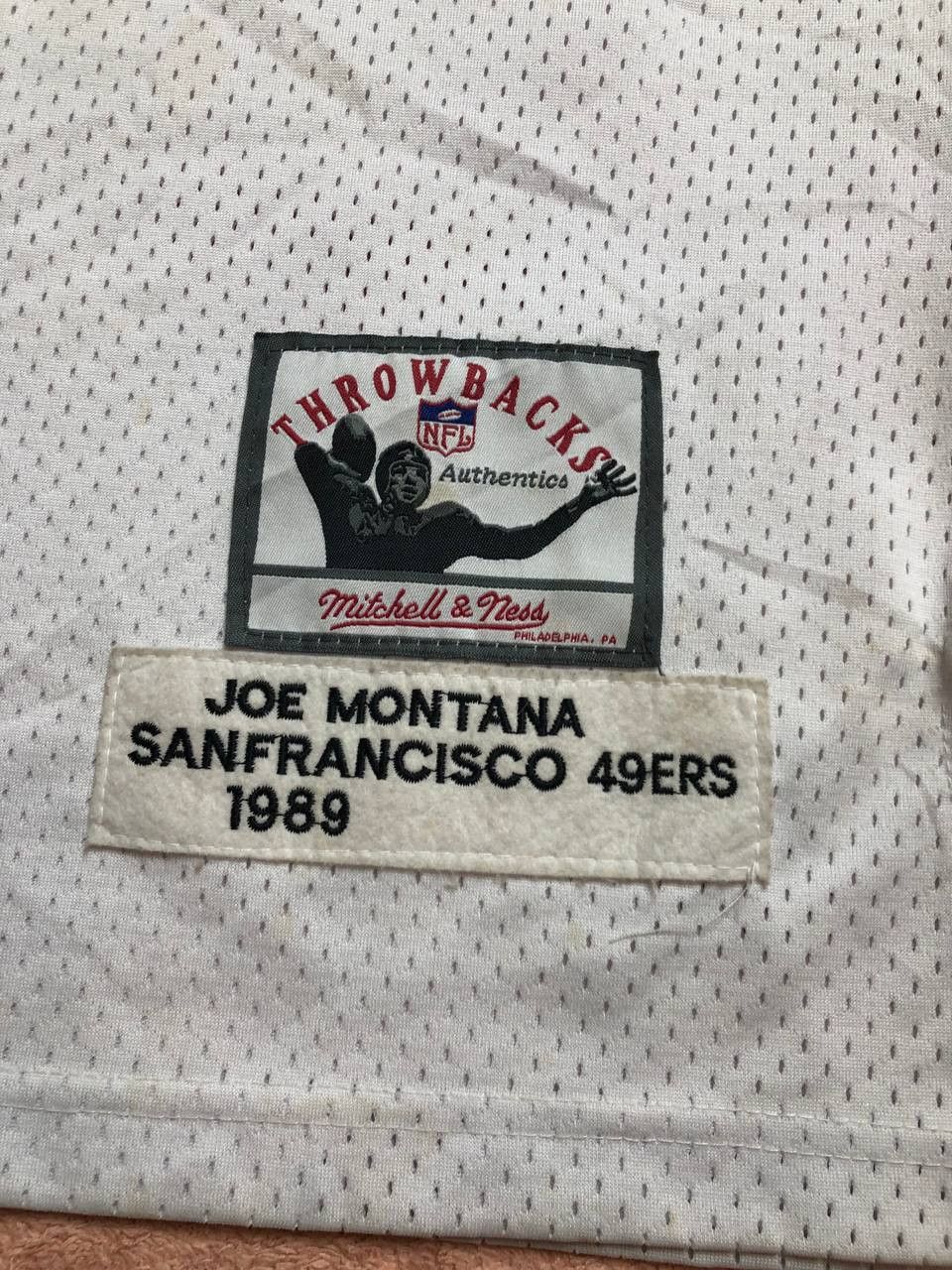 Mitchell & Ness Mitchell & Ness San Francisco 49Ers Joe Montana Jersey Size US XXL / EU 58 / 5 - 3 Thumbnail