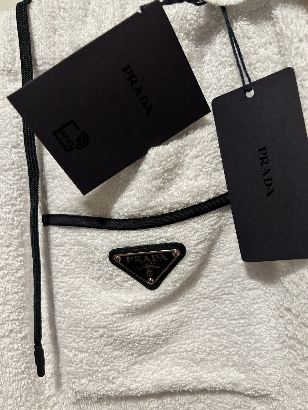 Prada Prada Terry cloth shorts - White Size US 32 / EU 48 - 5 Thumbnail