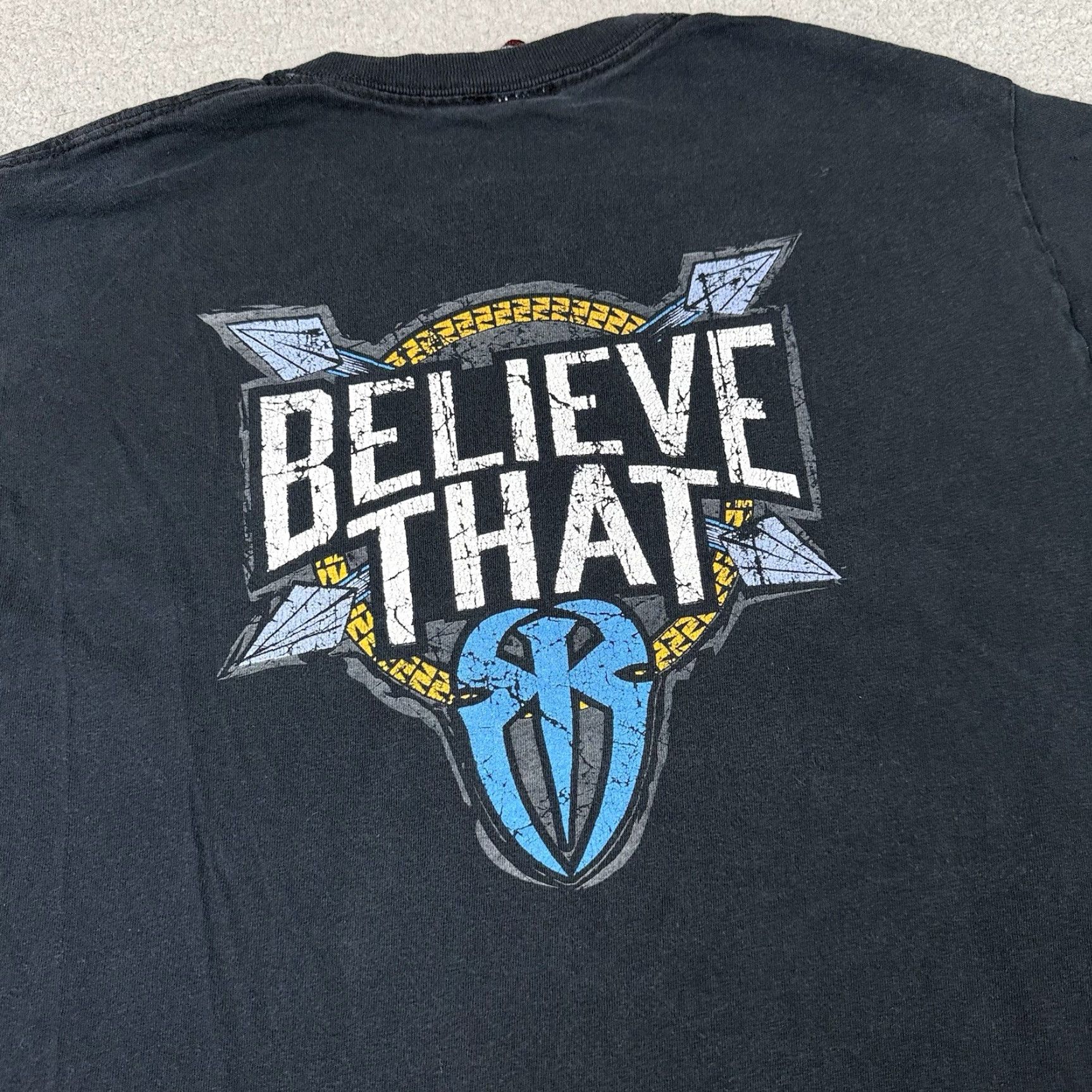 Vintage WWE Shirt Mens Small Black Roman Reigns Wrestling Tee Size US S / EU 44-46 / 1 - 5 Thumbnail