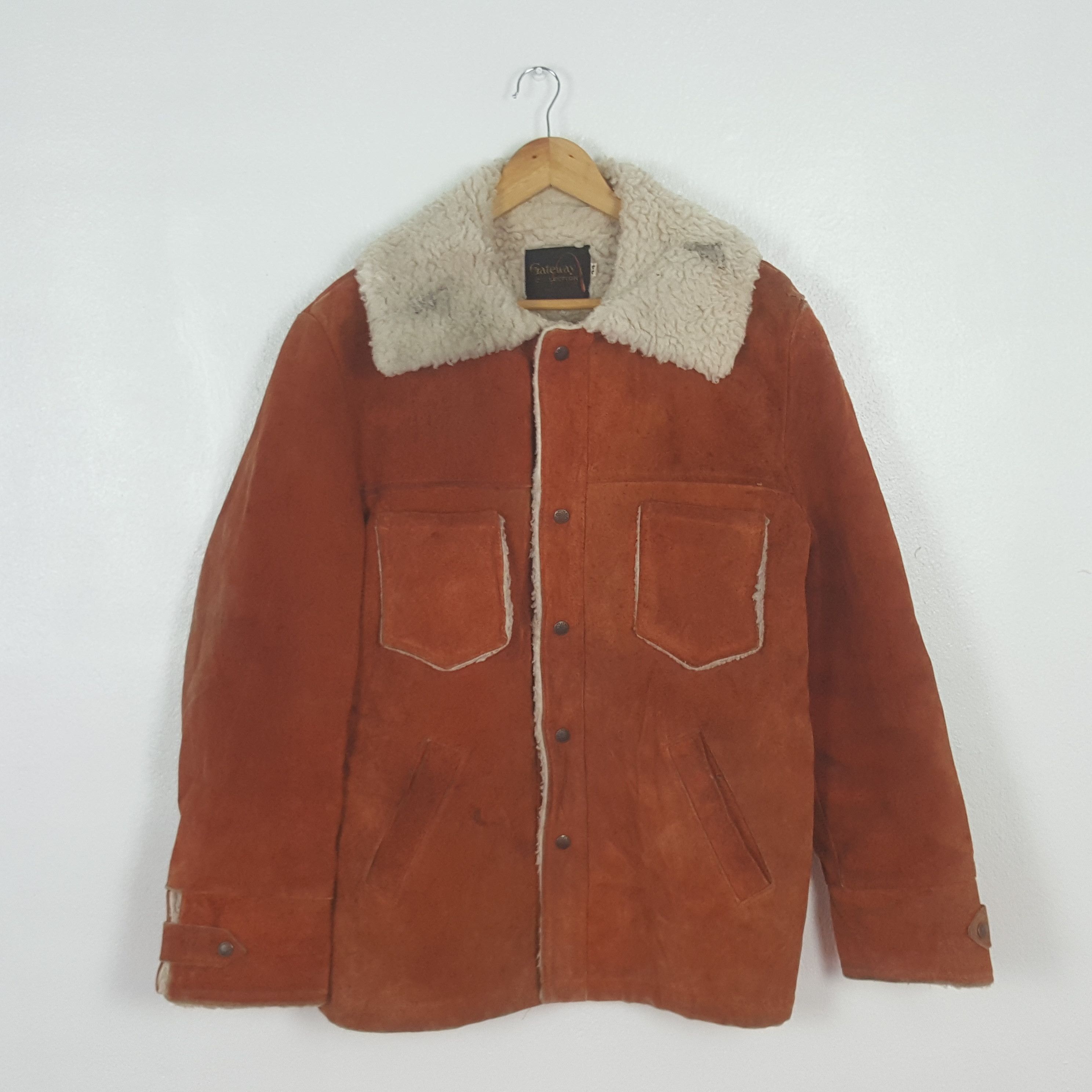 Japanese Brand Vintage Saint Louis Winter Leather Jacket C311N4 Size US M / EU 48-50 / 2 - 1 Thumbnail
