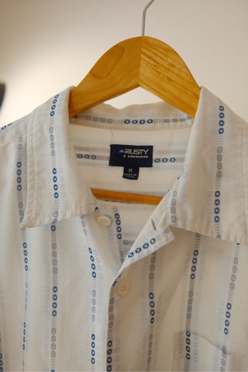 Rusty Vintage Shortsleeve Button-up Size US M / EU 48-50 / 2 - 2 Thumbnail