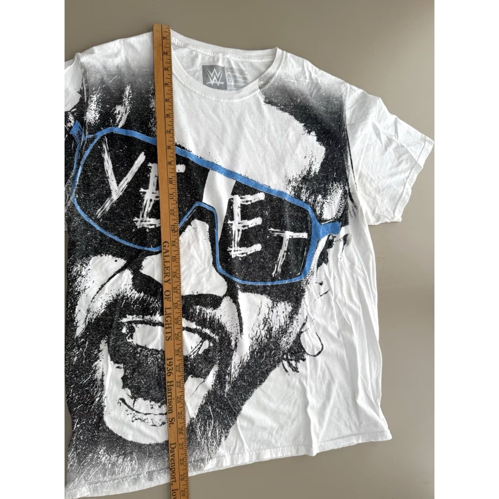 Vintage VINTAGE not | WWE YEET Dream Graphic T-Shirt Men’s XL White Blue Palm Tree Authentic Wear Size US XL / EU 56 / 4 - 5 Thumbnail