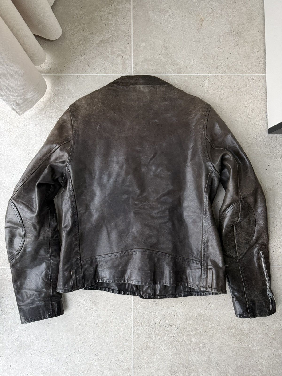 Golden Goose Leather Biker Jacket Size US L / EU 52-54 / 3 - 2 Thumbnail