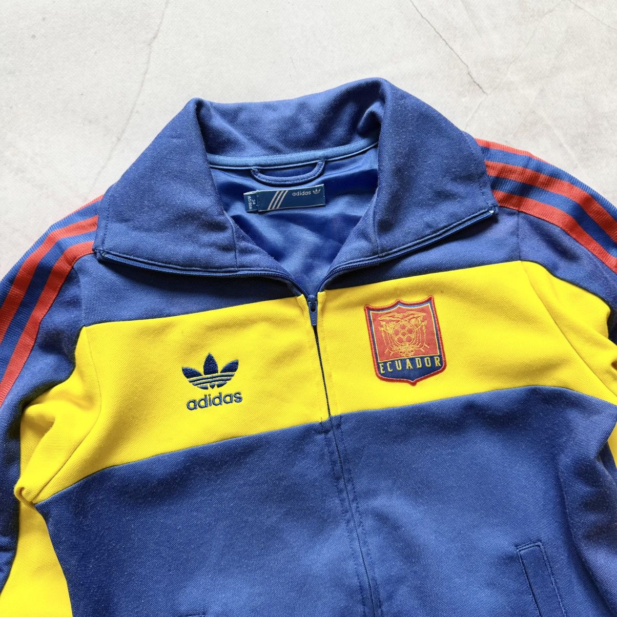 Adidas 2006 Adidas Ecuador World Cup Soccer Football Track Zip Y2K Size XS / US 0-2 / IT 36-38 - 2 Thumbnail