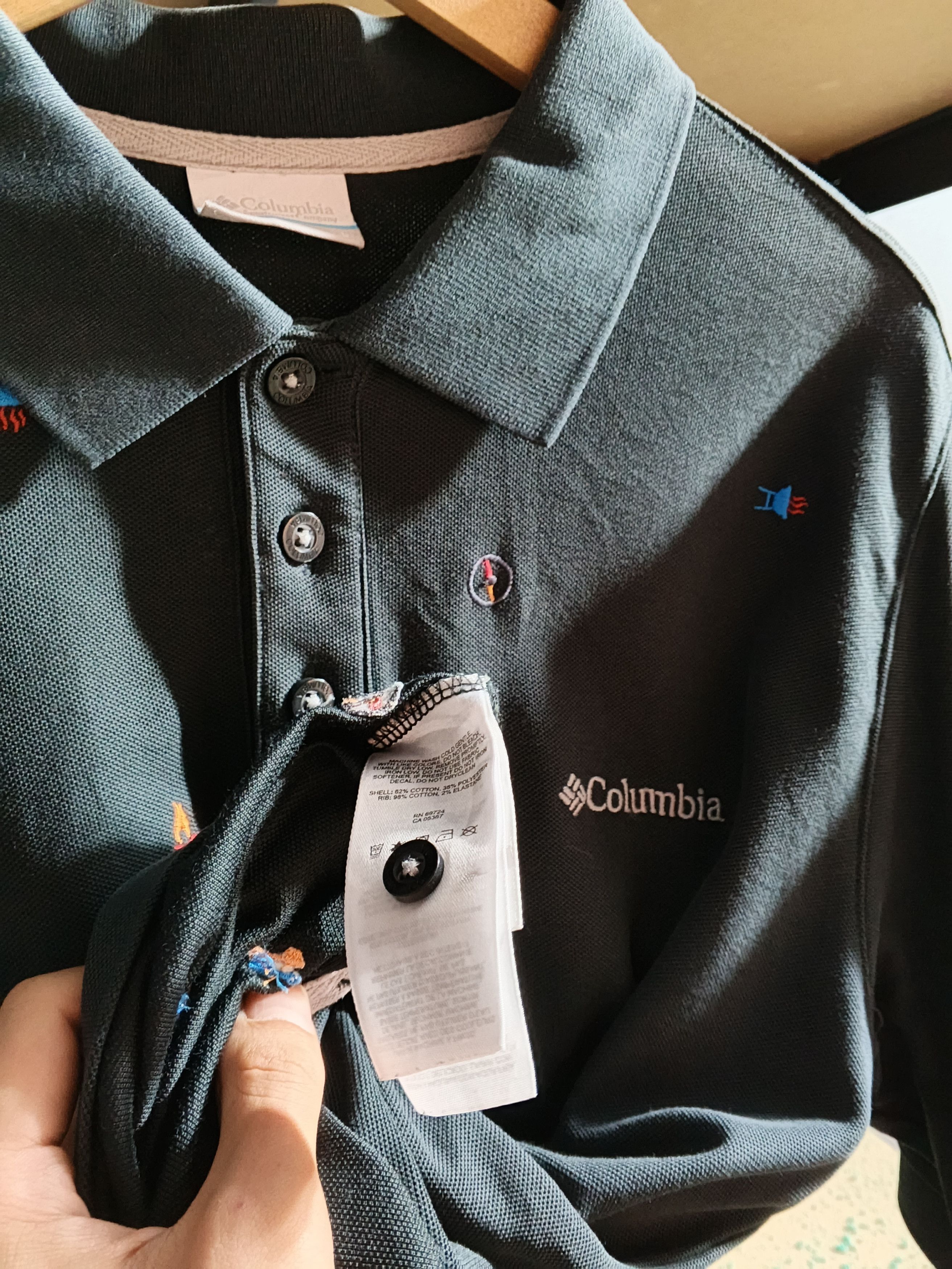 Columbia Vintage Columbia Embroided Polo Size US L / EU 52-54 / 3 - 6 Thumbnail