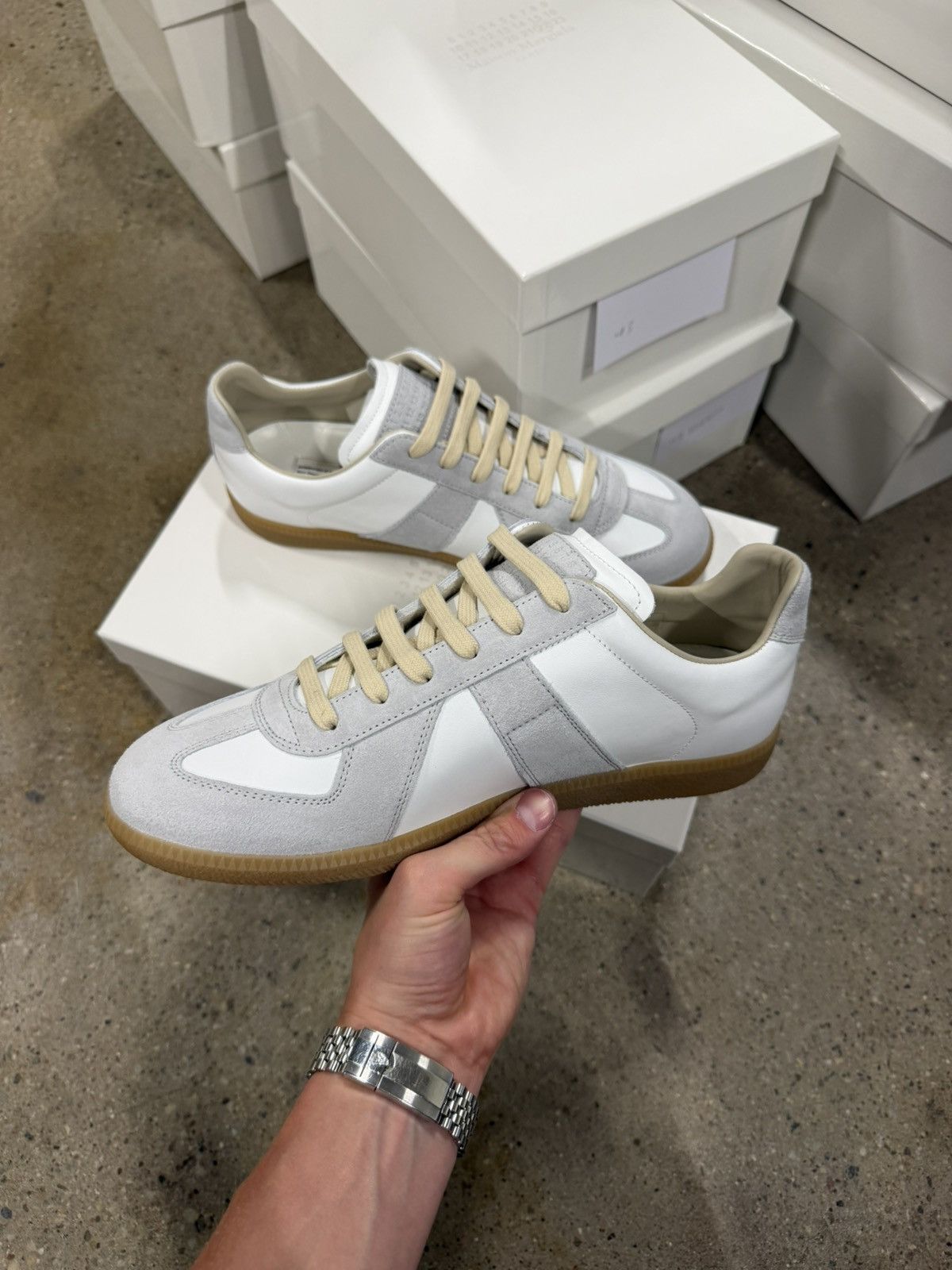 Maison Margiela Maison Margiela Replica Sneaker GATS NEW 900$ Size US 11 / EU 44 - 5 Thumbnail