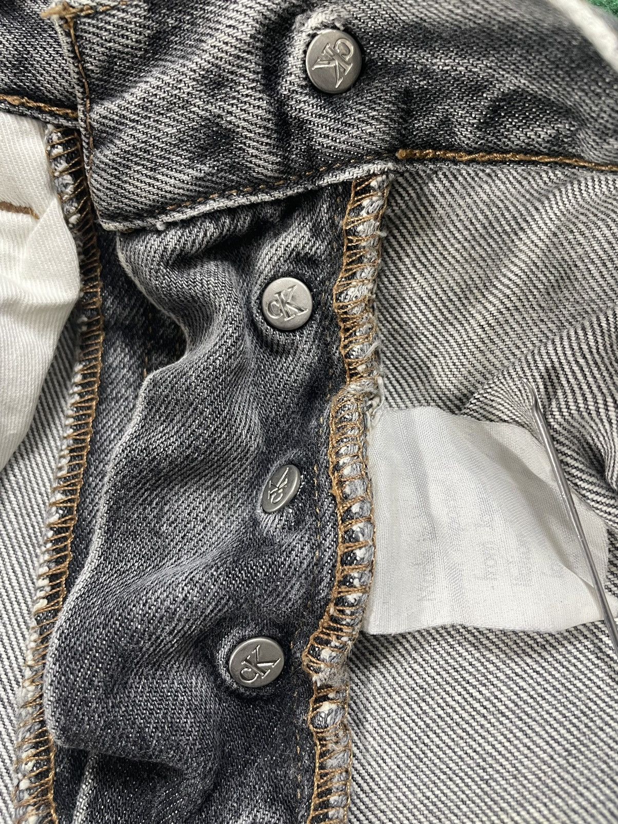Calvin Klein × Vintage Vintage Selvage Calvin Klien Jeans Size US 30 / EU 46 - 11 Thumbnail