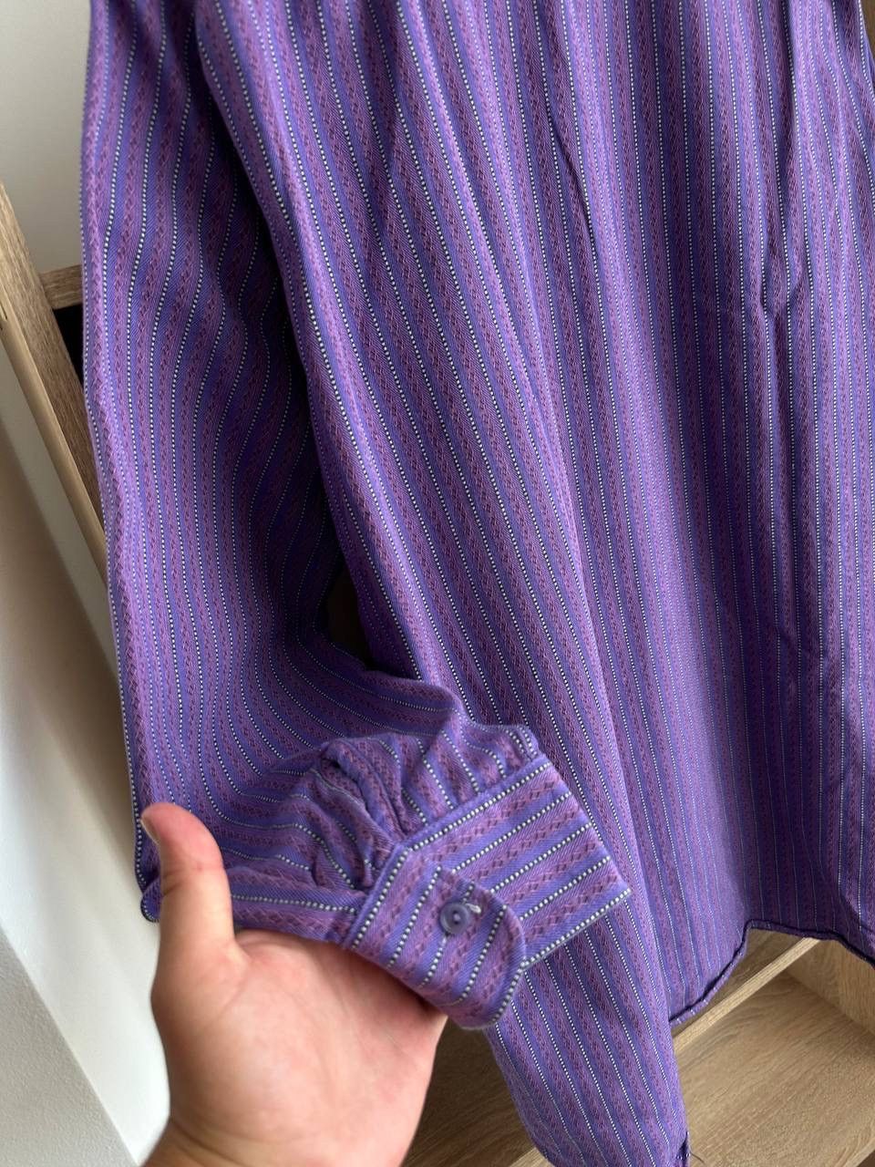 Japanese Brand × Vintage Vintage Atelier Jenni Japanese Violet Shirt Size US L / EU 52-54 / 3 - 10 Thumbnail