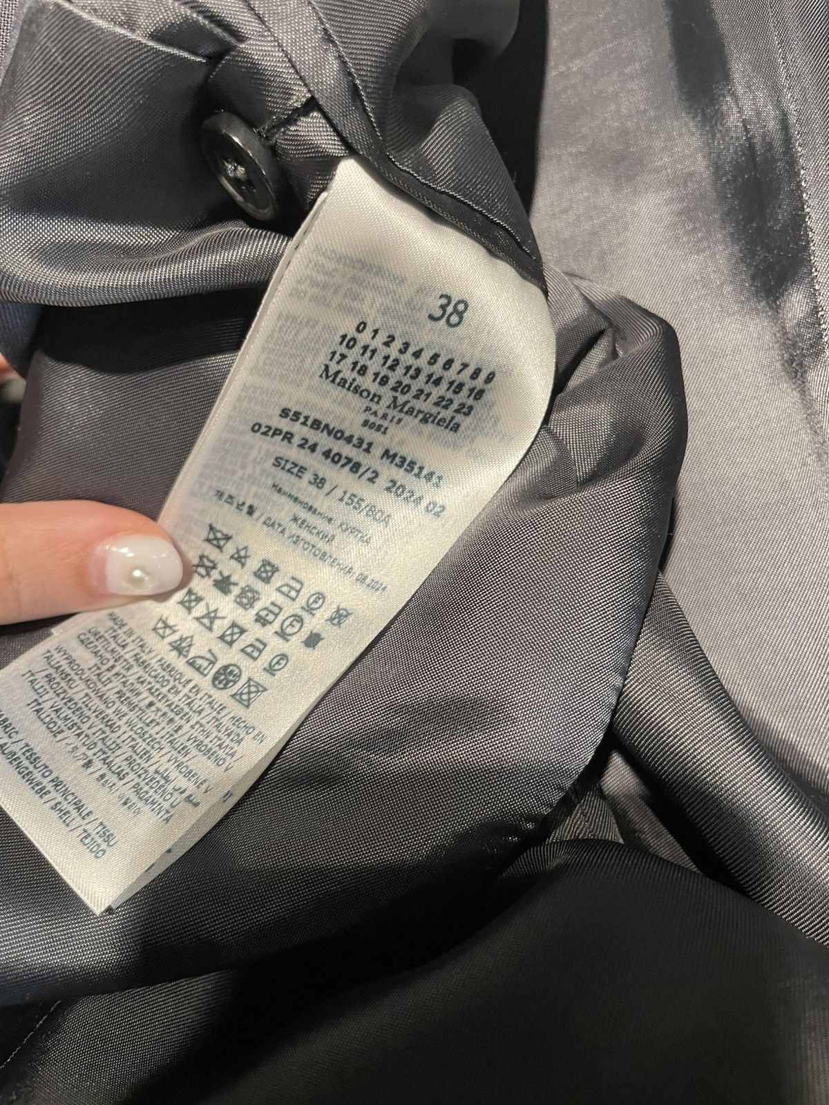 Maison Margiela Wool blazer Size XS / US 0-2 / IT 36-38 - 5 Thumbnail